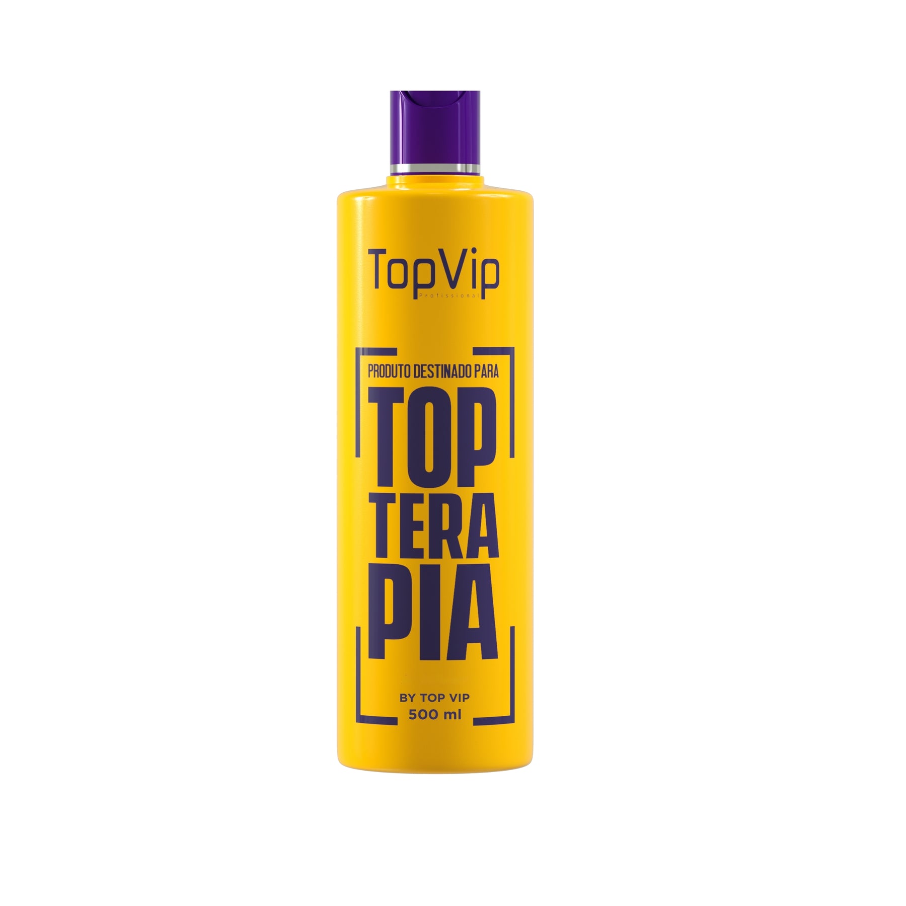 Frasco da Progressiva Orgânica Sem Formol Topterapia 500ml - produto profissional para alisamento