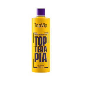 Frasco da Progressiva Orgânica Sem Formol Topterapia 500ml - produto profissional para alisamento